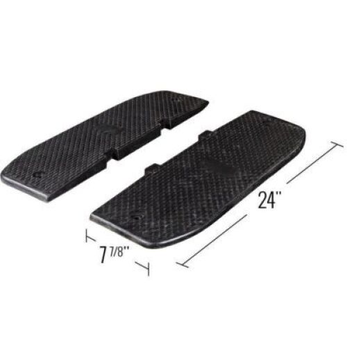 DESCRIPTION: (2) SPEED HUMP ENDSBRAND/MODEL: GUARDIAN #DH-SP-21-ESIZE: 7 7/8" X 24"RETAIL$: $50.00 EAQTY: 2