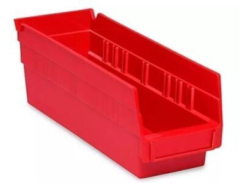 DESCRIPTION: (1) CASE OF (36) SHELF BINBRAND/MODEL: QUANTUM STORAGE #8DEA7INFORMATION: REDSIZE: 4" X 12" X 4"QTY: 1