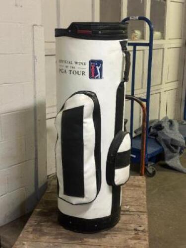 PGA BRANDED XL GOLF BAG DECORATION / DISPLAY RACK