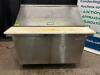 DESCRIPTION NORPOLE 48" REFRIGERATED SANDWICH PREP UNIT. BRAND / MODEL: NORPOLE NP2R-SWMT ADDITIONAL INFORMATION TESTED AND WORKING. 115 VOLT, 1 PHASE