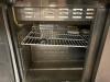 DESCRIPTION NORPOLE 70" REFRIGERATED SANDWICH PREP UNIT W/ TWO TIER STAINLESS RISER. BRAND / MODEL: NORPOLE NP3R-SWMT ADDITIONAL INFORMATION TESTED AN - 5