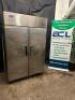 DESCRIPTION ATOSA TWO DOOR REACH IN COOLER BRAND / MODEL: ATOSA MBF8005GR ADDITIONAL INFORMATION TESTED AND WORKING. 115 VOLT, 1 PHASE. LOCATION BAY 6 - 3