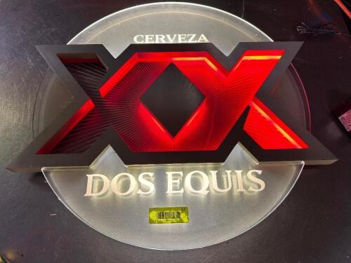 DESCRIPTION DOS EQUIS LED BAR LIGHT. TOP LEFT CORNER NOT LIGHTING UP ADDITIONAL INFORMATION IN WORKING ORDER. LOCATION BAY 6 QTY 1