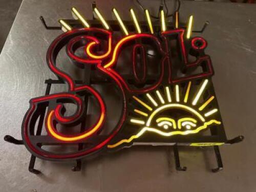 DESCRIPTION "SOL" LED BAR LIGHT. ADDITIONAL INFORMATION PARTIALLY LIGHTS UP. LOCATION BAY 6 QTY 1