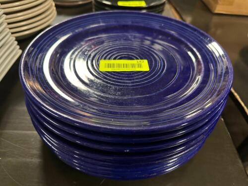 DESCRIPTION (8) 10.5" BLUE CERAMIC PLATE THIS LOT IS: SOLD BY THE PIECE SIZE 10.5" LOCATION BAY 6 QTY 8