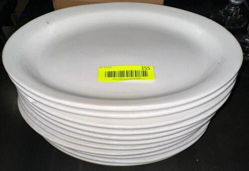 DESCRIPTION (11) 11.5" CHINA PLATTERS. THIS LOT IS: SOLD BY THE PIECE SIZE 11.5" LOCATION BAY 6 QTY 11