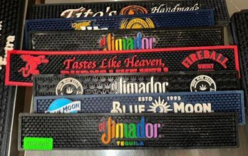 DESCRIPTION (1) LOT OF ASSORTED BAR MATS THIS LOT IS: ONE MONEY LOCATION BAY 6 QTY 1
