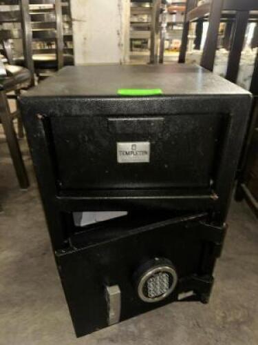 DESCRIPTION TWO COMPARTMENT SAFE - NO COMBO. ADDITIONAL INFORMATION OPEN ON BOTTOM LOCATION BAY 6 QTY 1