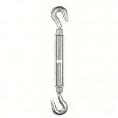 DESCRIPTION: (3) TURNBUCKLE BRAND/MODEL: CHICAGO HARDWARE #6NDF0 INFORMATION: HOOK & HOOK, GALVANIZED SIZE: 1" X 12" RETAIL$: $177.80 EA QTY: 3