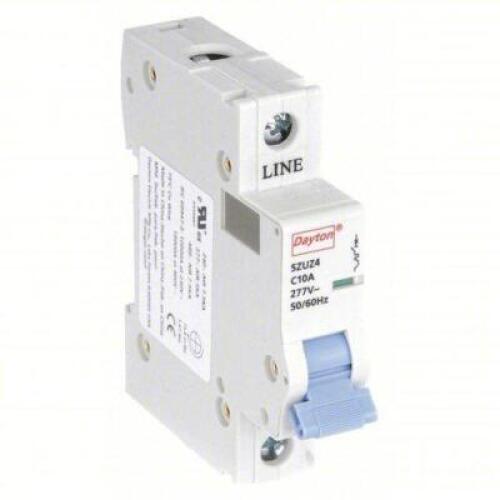 DESCRIPTION: (10) SUPPLEMENTARY PROTECTOR BRAND/MODEL: DAYTON #5ZUZ4 INFORMATION: 10 A AMPS, 5KA AT 277V AC, SCREW CLAMP, C RETAIL$: $34.97 EA QTY: 10