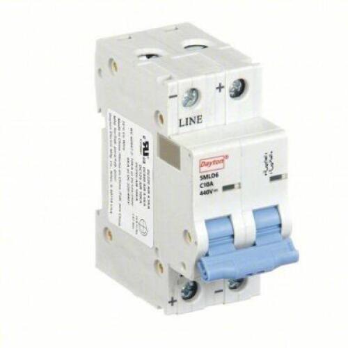 DESCRIPTION: (3) SUPPLEMENTARY PROTECTOR BRAND/MODEL: DAYTON #5MLD6 INFORMATION: 10 A AMPS, 440V DC, 10KA AT 440V DC, SCREW CLAMP, NDB2Z-63 C10/2 RETA