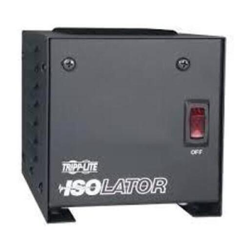 DESCRIPTION: (1) ISOLATOR BRAND/MODEL: TRIPP-LITE #IS 500 RETAIL$: $264.55 EA QTY: 1