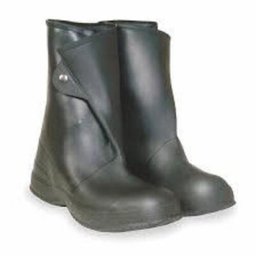 DESCRIPTION: (2) PAIRS OF MID-CALF OVERBOOT SHOE BRAND/MODEL: TALON TRAX #6AJ13 INFORMATION: BLACK, PLAIN, CHEVRON SIZE: SIZE 12 RETAIL$: $45.21 EA QT