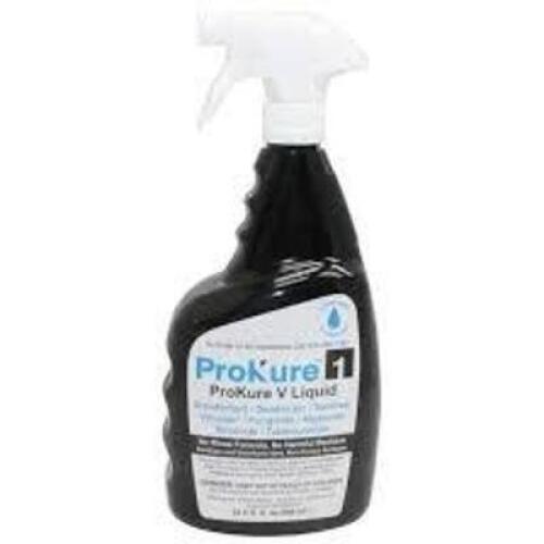 DESCRIPTION: (1) CASE OF APPROX (6) EMPTY SPRAY BOTTLES BRAND/MODEL: PROKURE 1 SIZE: 32 OZ RETAIL$: $55.00 EA QTY: 1