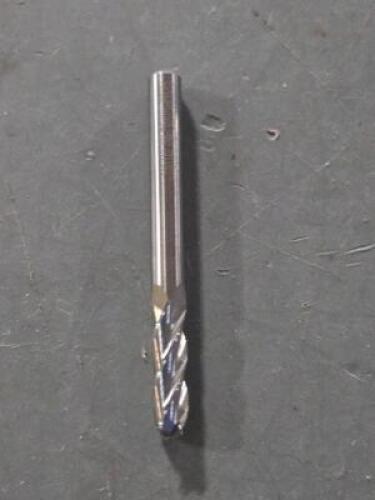 DESCRIPTION: (6) CARBIDE GP BALL END MILLS BRAND/MODEL: FULLERTON 32039 SIZE: 3/16" DIA RETAIL$: $108.90 QTY: 6