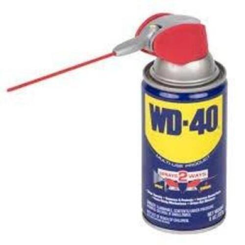 DESCRIPTION: (4) MULTI-USE PRODUCT BRAND/MODEL: WD-40 INFORMATION: SPRAYS 2 WAYS SIZE: 8 OZ RETAIL$: $6.00 EA QTY: 4