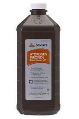 DESCRIPTION: (12) HYDROGEN PEROXIDE BRAND/MODEL: SWAN #3XKW4 SIZE: 16 OZ RETAIL$: $5.98 EA QTY: 12