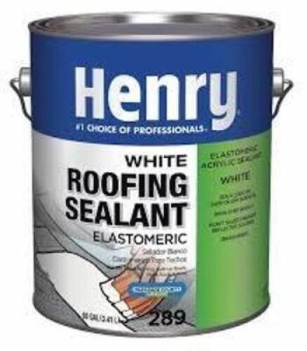 DESCRIPTION: (2) ROOFING SEALANT BRAND/MODEL: HENRY #40P306 INFORMATION: WHITE SIZE: 1 GALON RETAIL$: $48.72 EA QTY: 2