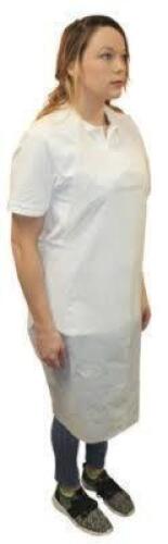 DESCRIPTION: (1) CASE OF (100) POLY APRONBRAND/MODEL: SAFETY ZONE #MDP-46W-SSIZE: 28X46RETAIL$: $30.00 EAQTY: 1