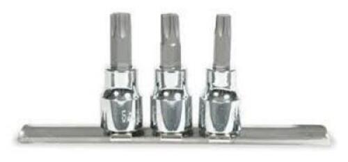 DESCRIPTION: (9) BRAKE SOCKET SET BRAND/MODEL: WESTWARD #1EJZ8 INFORMATION: STAR BIT SET, GM AND FORD BRAKE CALIPERS TO REMOVE AND INSTALL BRAKE PADS