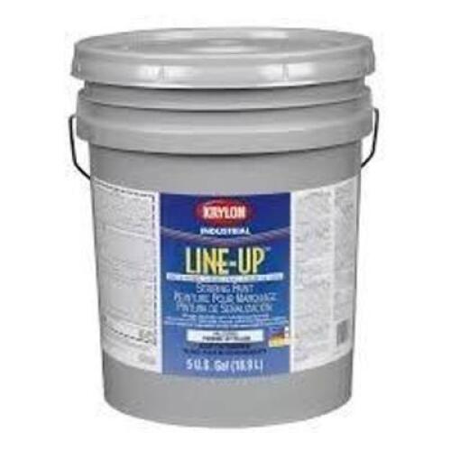 DESCRIPTION: (1) LINE UP PAINT BRAND/MODEL: KRYLON #K41132920 INFORMATION: YELLO SIZE: 5 GALLON RETAIL$: $146.80 EA QTY: 1