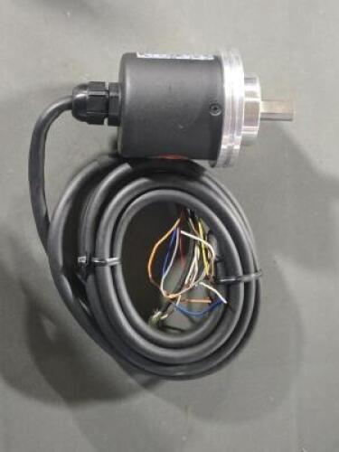 DESCRIPTION: (1) ABSOLUTE SHAFT ROTARY CONTROLLERS BRAND/MODEL: AUTONICS EP58SC41-360-1F-P-24 RETAIL$: $816.03 QTY: 1