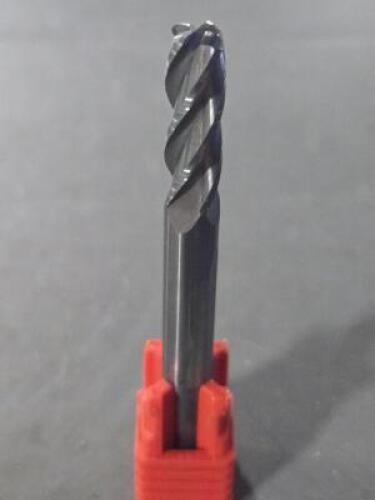 DESCRIPTION: (6) SOLID CARBIDE GENRAL PURPOSE END MILL BRAND/MODEL: FULLERTON 31691 SIZE: 1/4" DIA 3/4" LOC 0.0600" RAD RETAIL$: $116.58 QTY: 6