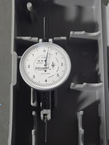 DESCRIPTION: (1) HORIZONTAL DIAL TEST INDICATOR BRAND/MODEL: INTERAPID 74.111372 SIZE: 0.0160" MAW, 0-5-0 DIAL READING RETAIL$: $583.48 QTY: 1