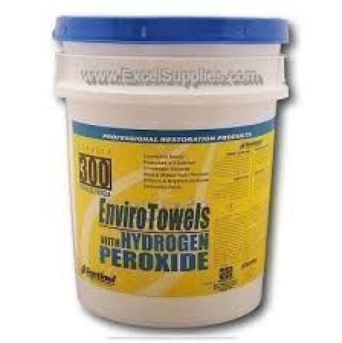 DESCRIPTION: (1) BUCKET OF CLEANING TOWELS BRAND/MODEL: ENVIRO TOWELS INFORMATION: 300 TOWELS RETAIL$: $80.00 EA QTY: 1
