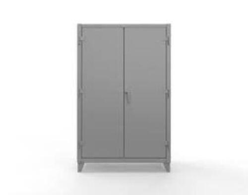 DESCRIPTION: (1) STORAGE CABINETBRAND/MODEL: STRONGHOLDINFORMATION: STEEL, DARK GRAYSIZE:&nbsp;APPROX 36" X 24" X 75"RETAIL$: $1275.00 EAQTY: 1