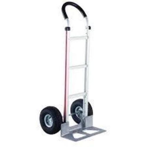 DESCRIPTION: (1) FOLDING HAND TRUCK WITH VINYL GRIP HANDLES BRAND/MODEL: MAGLINER INFORMATION: SILVER RETAIL$: $380.00 EA QTY: 1