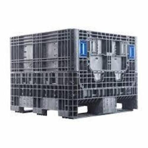 DESCRIPTION: (1) COLLAPSIBLE BULK CONTAINER BRAND/MODEL: ORBIS #14L050 INFORMATION: BLACK SIZE: 8.4 CU FT, 32 IN X 30 IN X 25 IN, 4-WAY ENTRY, STACKAB