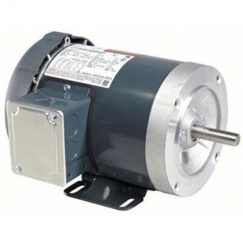 DESCRIPTION: (1) GENERAL PURPOSE MOTOR BRAND/MODEL: MARATHON MOTORS #53DE56 INFORMATION: TOTALLY ENCLOSED FAN-COOLED, RIGID BASE MOUNT, 1 HP, 575V AC