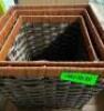 3 PC. BASKET SET