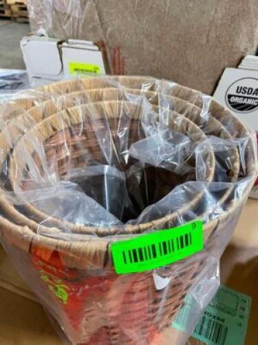 3 PC. BASKET SET