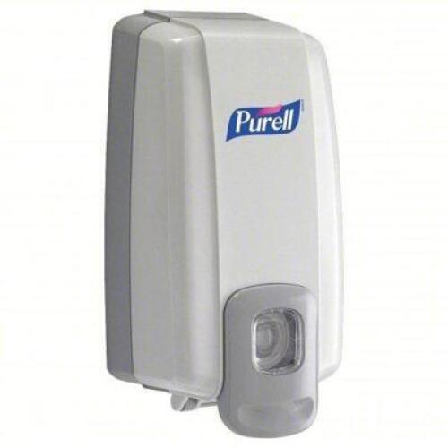 DESCRIPTION: (6) HAND SANITIZER DISPENSER BRAND/MODEL: PURELL #5VN15 INFORMATION: GRAY, GLOSSY SIZE: 1000 ML RETAIL$: $42.87 EA QTY: 6