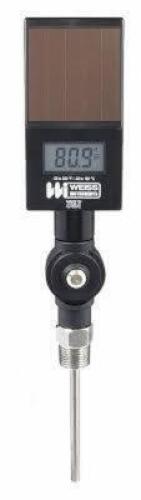 DESCRIPTION: (2) THREAD MOUNTED DIGITAL THERMOMETER BRAND/MODEL: WEISS #2CYR7 INFORMATION: 4 TO 20MA, -40˚ TO 300˚F/-40˚ TO 150˚C, 1/2 IN NPT, ADJ-ANG
