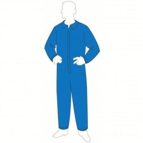 DESCRIPTION: (25) COLLARED DISPOSABLE COVERALL BRAND/MODEL: PRODUCT NUMBER #34CL39 INFORMATION: BLUE SIZE: 3XL RETAIL$: $170.53 TOTAL QTY: 25