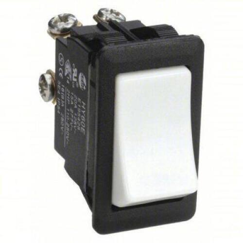 DESCRIPTION: (2) BOXES OF (25) ROCKER SWITCH BRAND/MODEL: POWER FIRST #2LNF7 INFORMATION: SERIES HY60, 2 POSITIONS, DPDT, ON/ON, 2 HP RETAIL$: $3.90 P