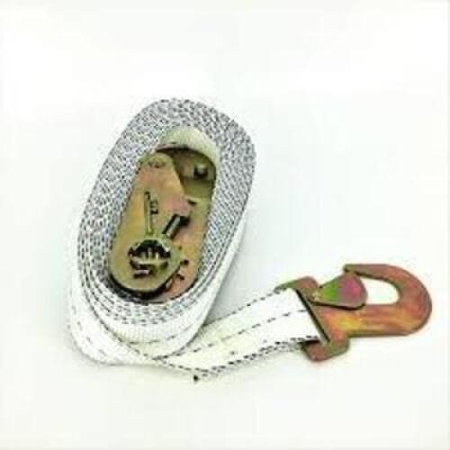 DESCRIPTION: (12) TIE DOWN STRAP BRAND/MODEL: KINEDYNE #FE12687C240 INFORMATION: WHITE RETAIL$: $49.95 EA QTY: 12