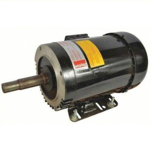 DESCRIPTION: (1) MOTOR BRAND/MODEL: DAYTON #23CJ58 INFORMATION: STEEL, CAST IRON, 2 HP RETAIL$: $632.79 EA QTY: 1
