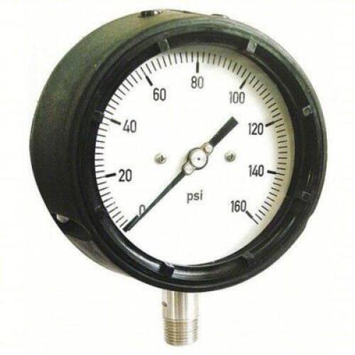 DESCRIPTION: (4) INDUSTRIAL PRESSURE GAUGE BRAND/MODEL: PRODUCT NUMBER #36JV24 INFORMATION: 0 TO 3,000 PSI, 4 1/2 IN DIAL, 1/2 IN NPT MALE, BOTTOM RET