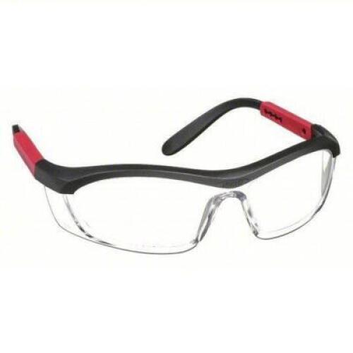 DESCRIPTION: (24) PAIRS OF SAFETY GLASSES BRAND/MODEL: UVEX #T57505B INFORMATION: BLACK FRAME, CLEAR LENS RETAIL$: $19.50 EA QTY: 24