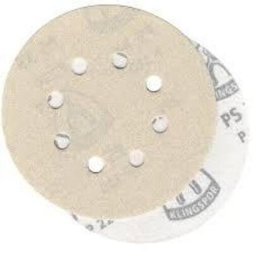 DESCRIPTION: (2) BOXES OF (10) SANDING WHEEL BRAND/MODEL: KLINGSPOR #NW LWT CFIN SIZE: 8" X 1/2" RETAIL$: $19.95 EA QTY: 2