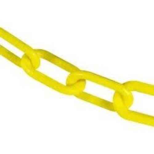 DESCRIPTION: (1) PLASTIC CHAIN BRAND/MODEL: TENSABARRIER #467D95 INFORMATION: FLUORESCENT YELLOW RETAIL$: $8.24 EA QTY: 1