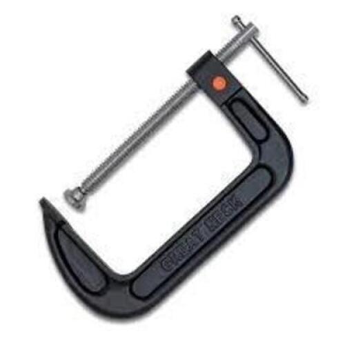DESCRIPTION: (1) C-CLAMP BRAND/MODEL: GREAT NECK SIZE: 8" RETAIL$: $25.49 EA QTY: 1