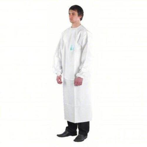 DESCRIPTION: (1) CASE OF (30) DISPOSABLE LAB COAT BRAND/MODEL: ALPHATEC #411G90 INFORMATION: WHITE, LEFT CHEST, 2 POCKETS SIZE: 5XL RETAIL$: $474.03 T