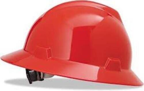 DESCRIPTION: (1) CASE OF APPROX (20) FULL BRIM HARD HATS BRAND/MODEL: V-GARD #475371 INFORMATION: RED RETAIL$: $38.89 EA QTY: 1