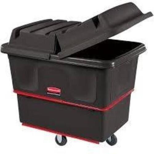 DESCRIPTION: (1) FOLDING LID, LID ONLY BRAND/MODEL: RUBBERMAID #4726-00 INFORMATION: BLACK RETAIL$: $265.37 EA QTY: 1