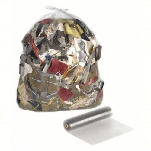 DESCRIPTION: (1) CASE OF (50) TRASH BAGS BRAND/MODEL: TOUGH GUY #52WX93 INFORMATION: CLEAR SIZE: 55 GAL RETAIL$: $94.39 EA QTY: 1